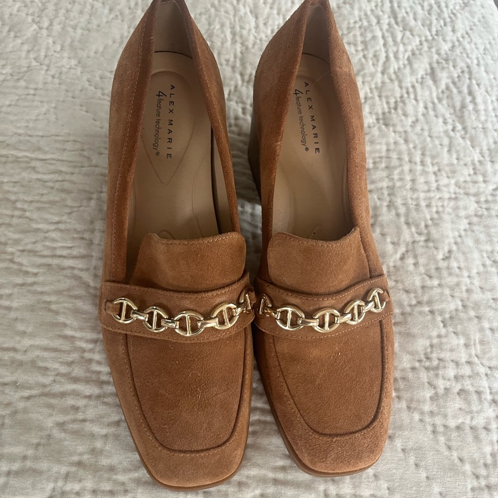 Alex Marie Women's Brown Loafers